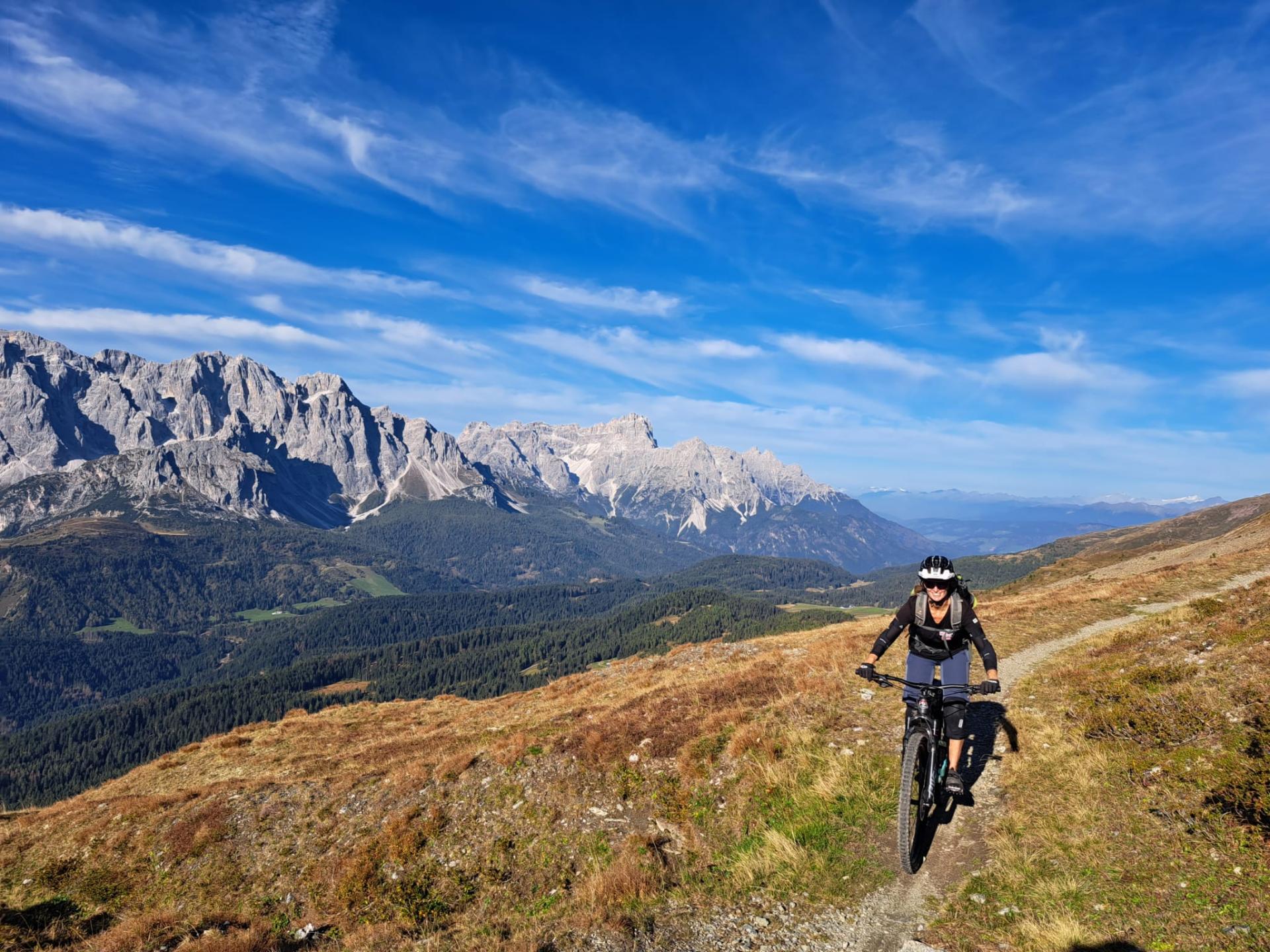 Bergpanorama in der Tiroler Zugspitz Arena