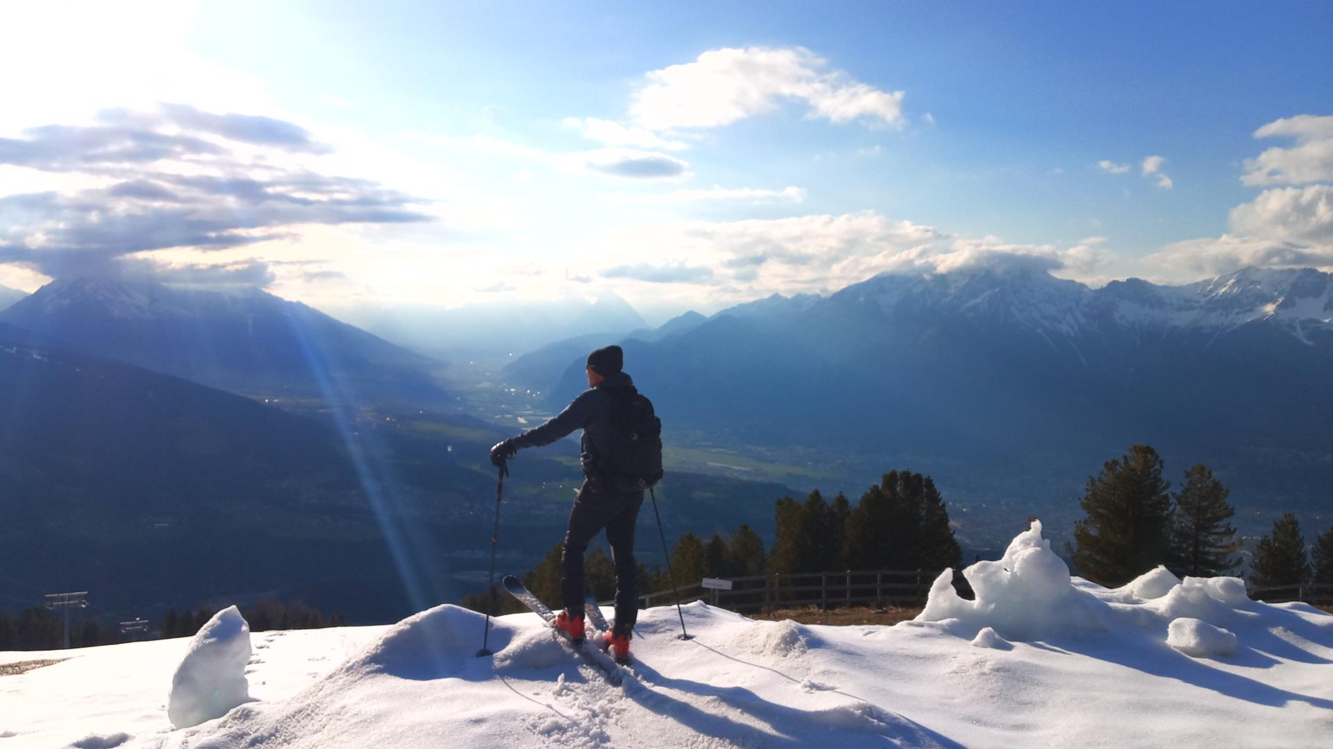 Winterlandschaft in der Tiroler Zugspitz Arena