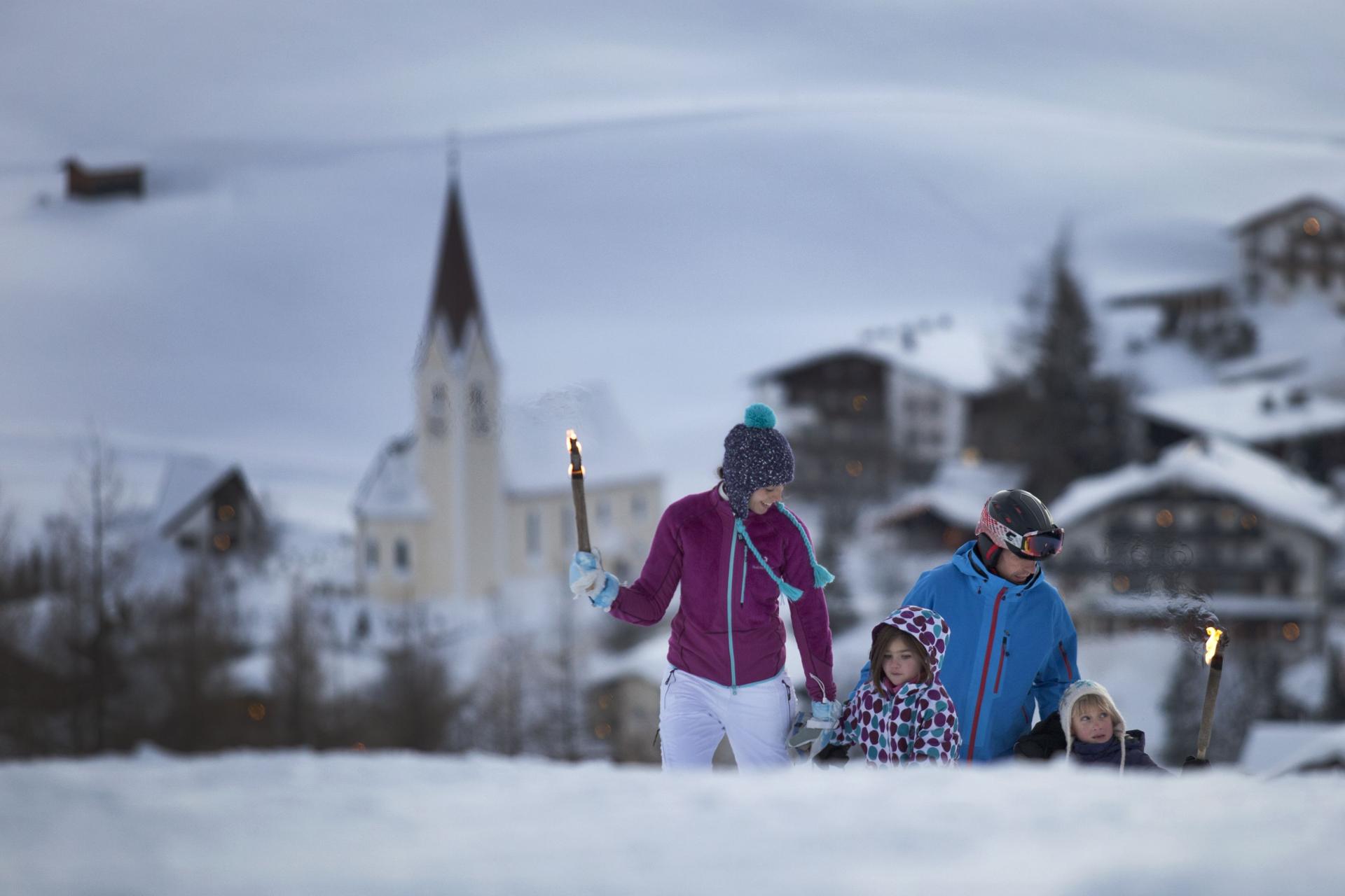 Winterurlaub mit der Familie in Berwang