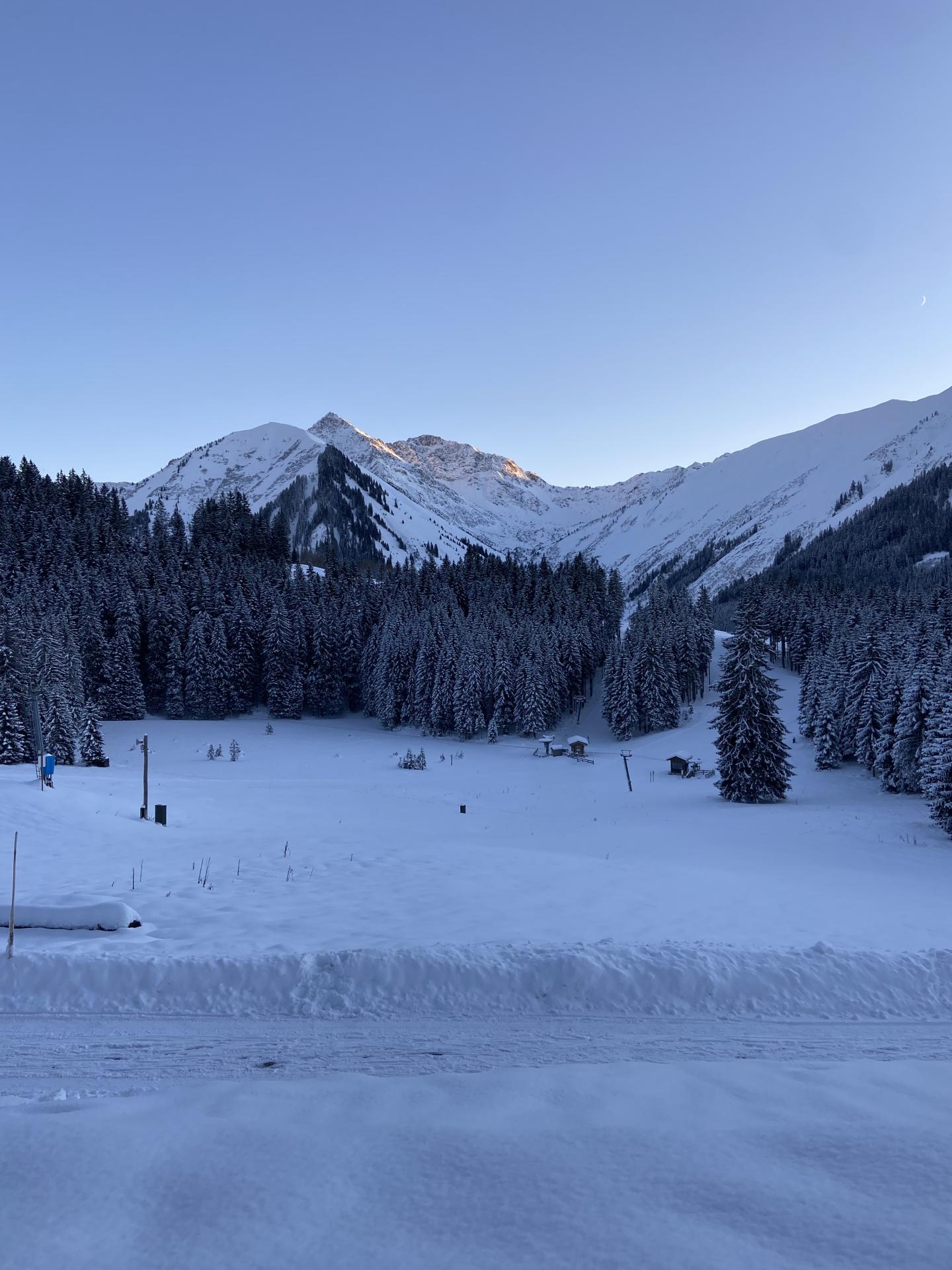 Winter im Berwanger Tal