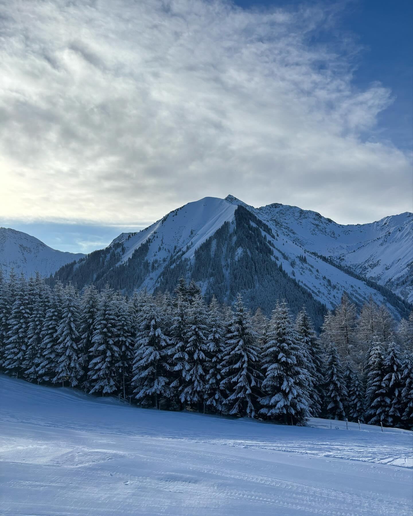 Berge im Winter