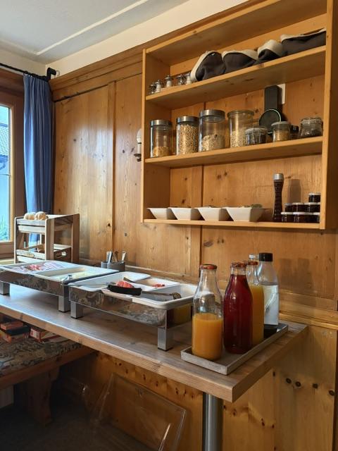 Frühstücksbuffet im Berghof