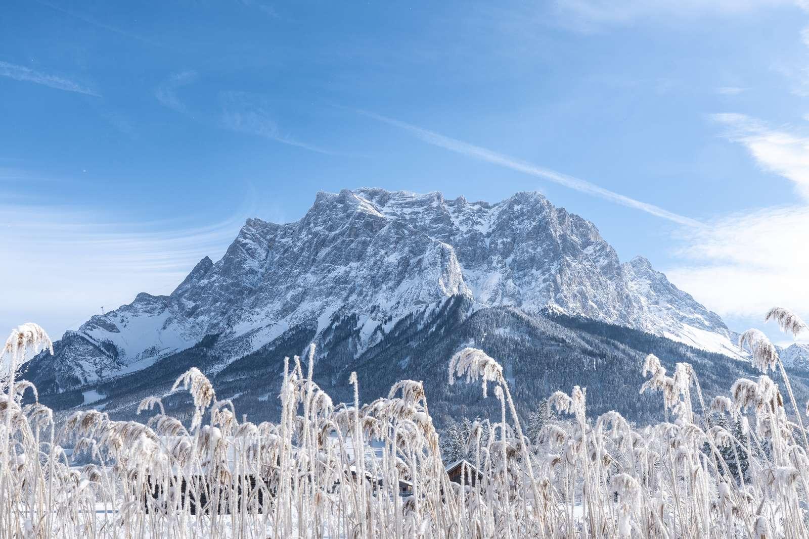 Zugspitze im Winter