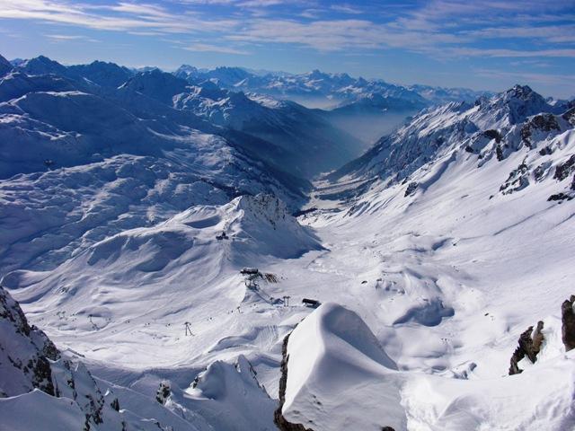 Winterlandschaft am Arlberg