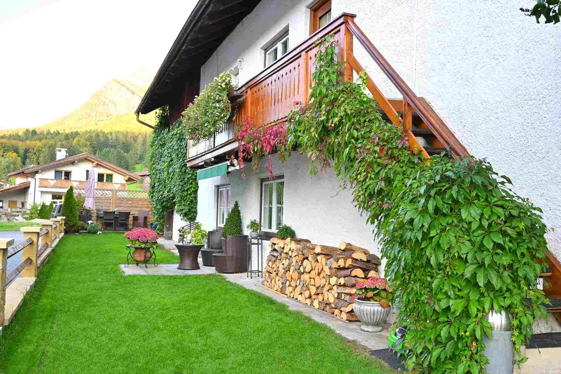 Haus Marion in Ehrwald im Sommer
