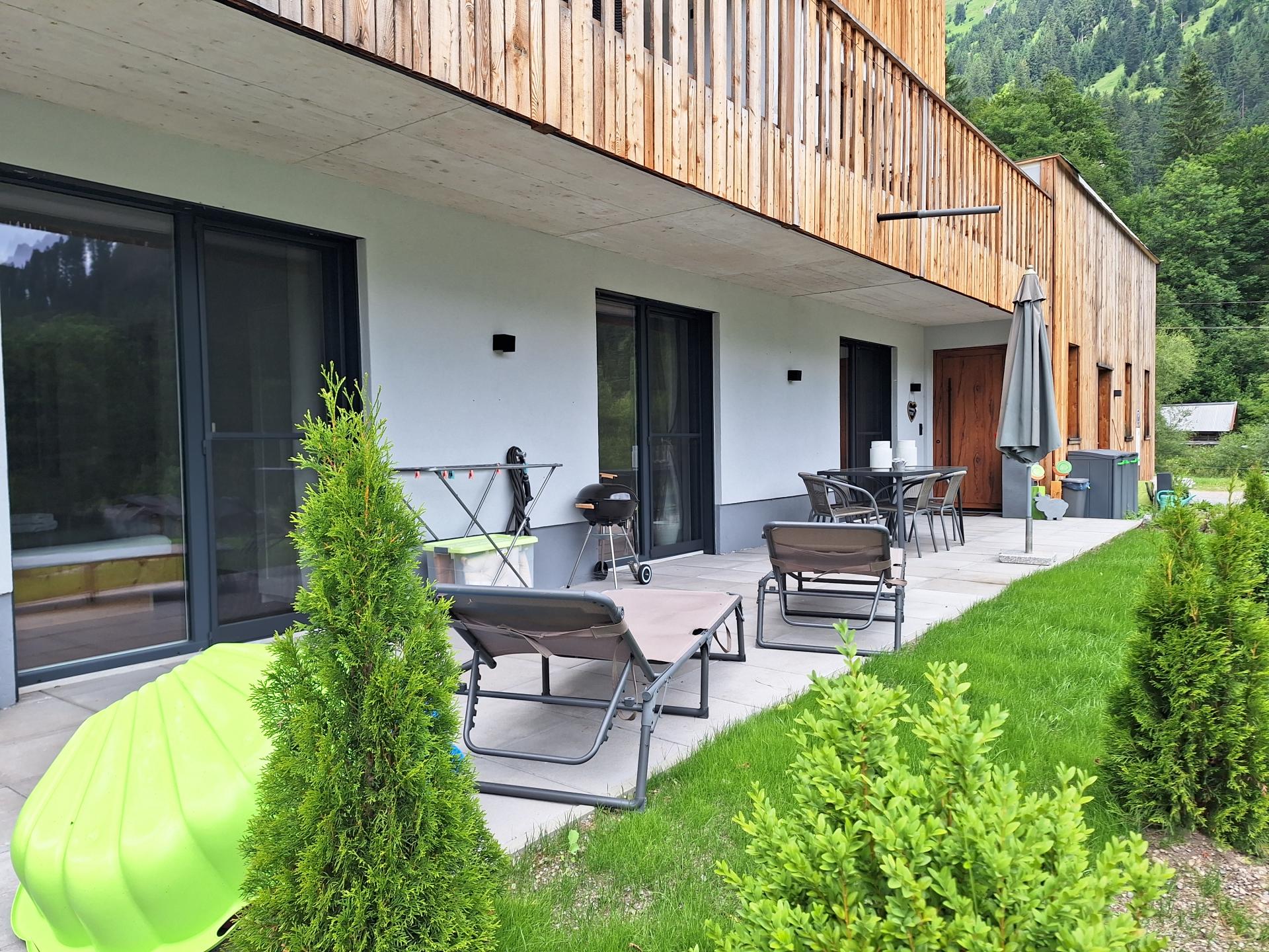 Terrasse mit Zugspitzblick