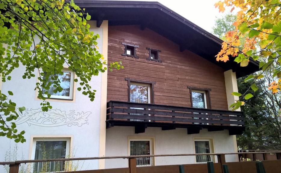 Ferienhaus St. Lucas im Sommer