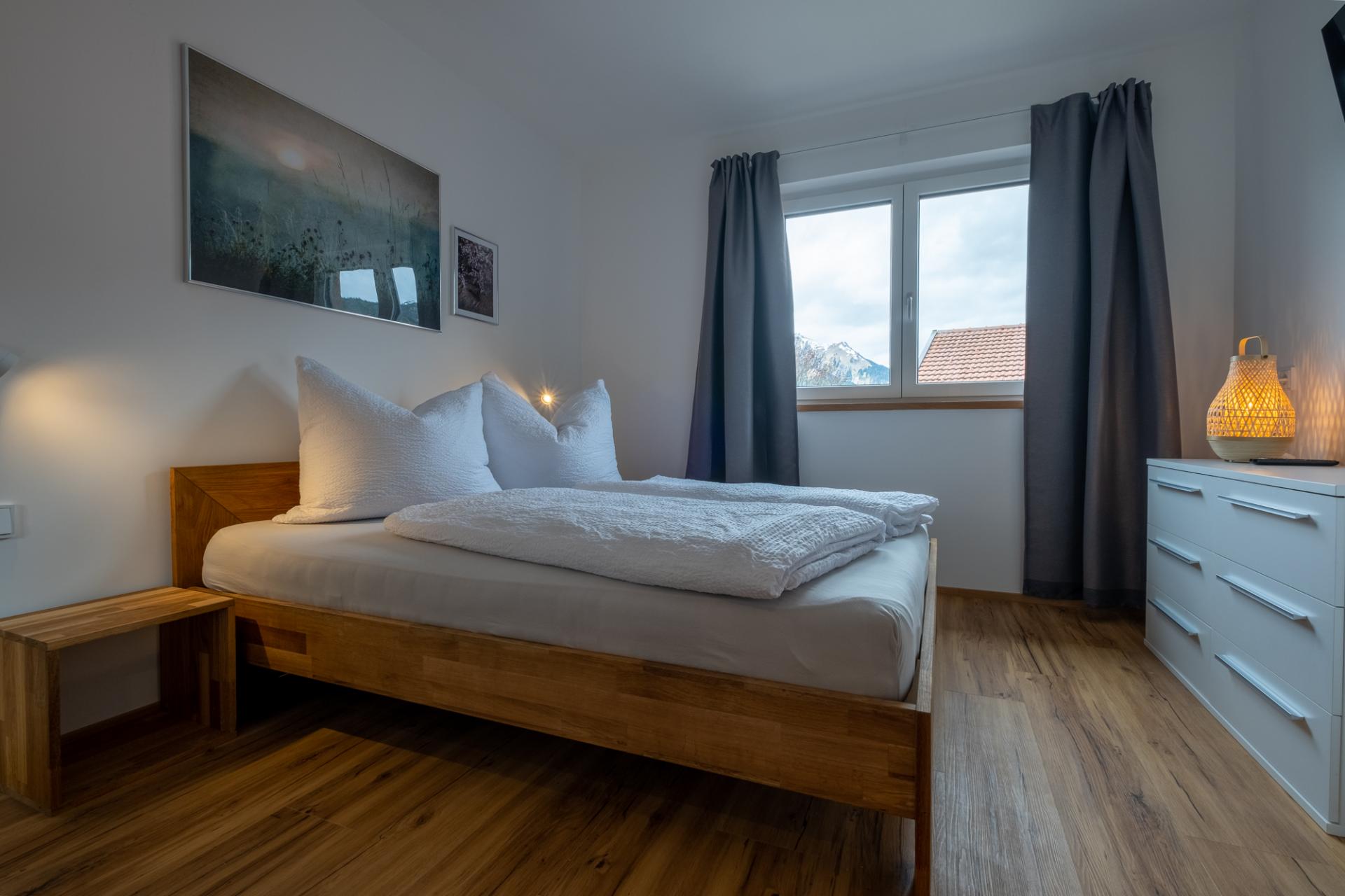 Schlafzimmer im Apartment Nora