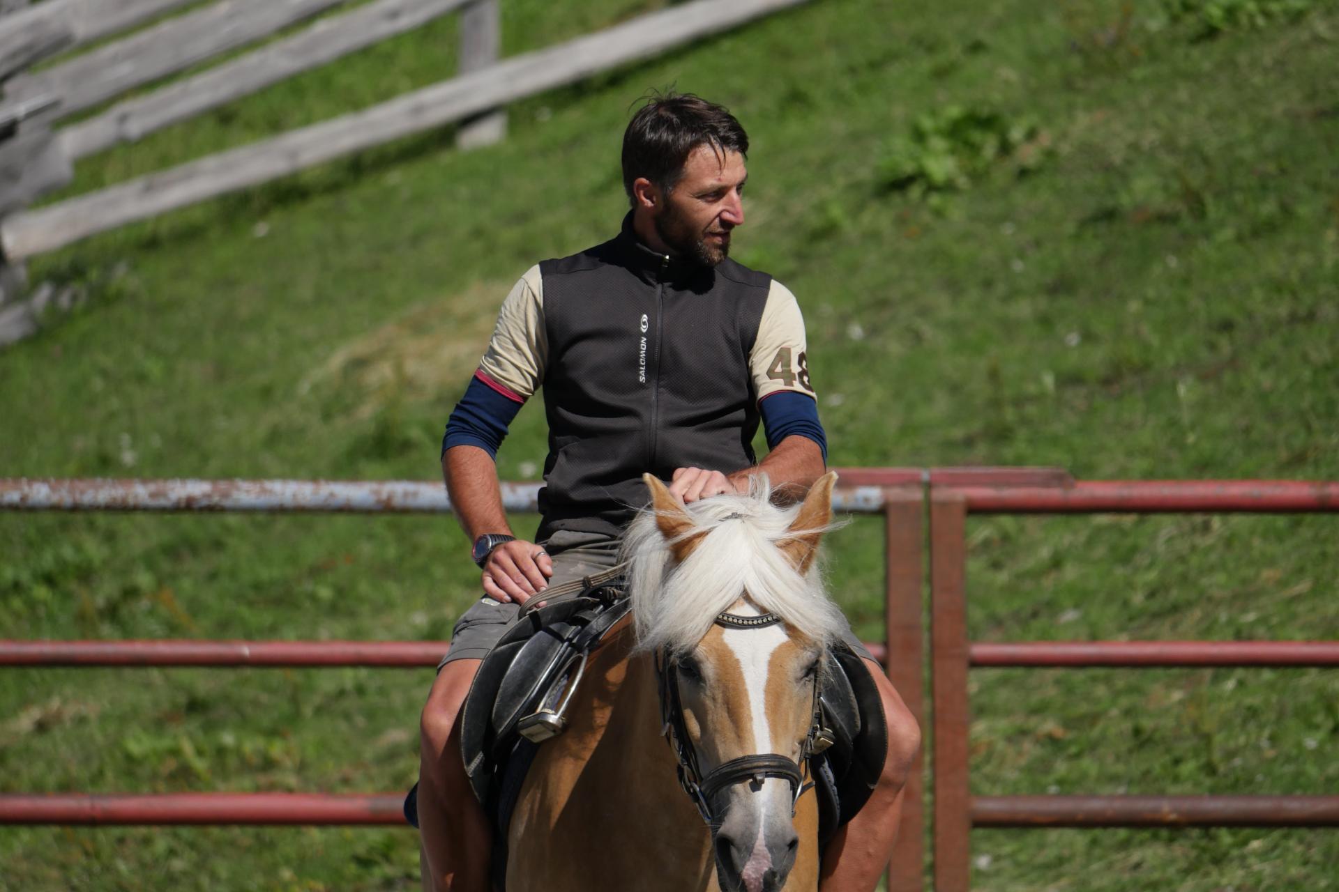 Michael Haflinger Reiten