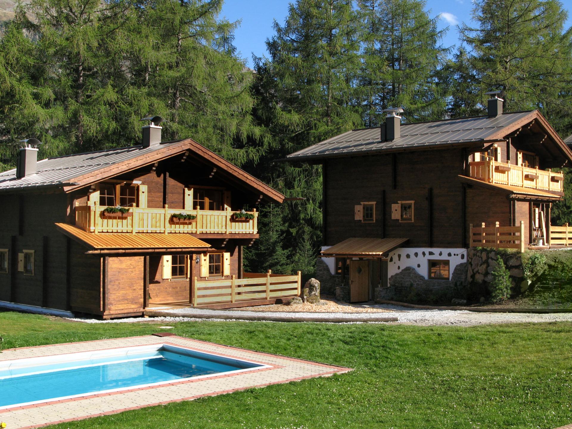 Chalet outside