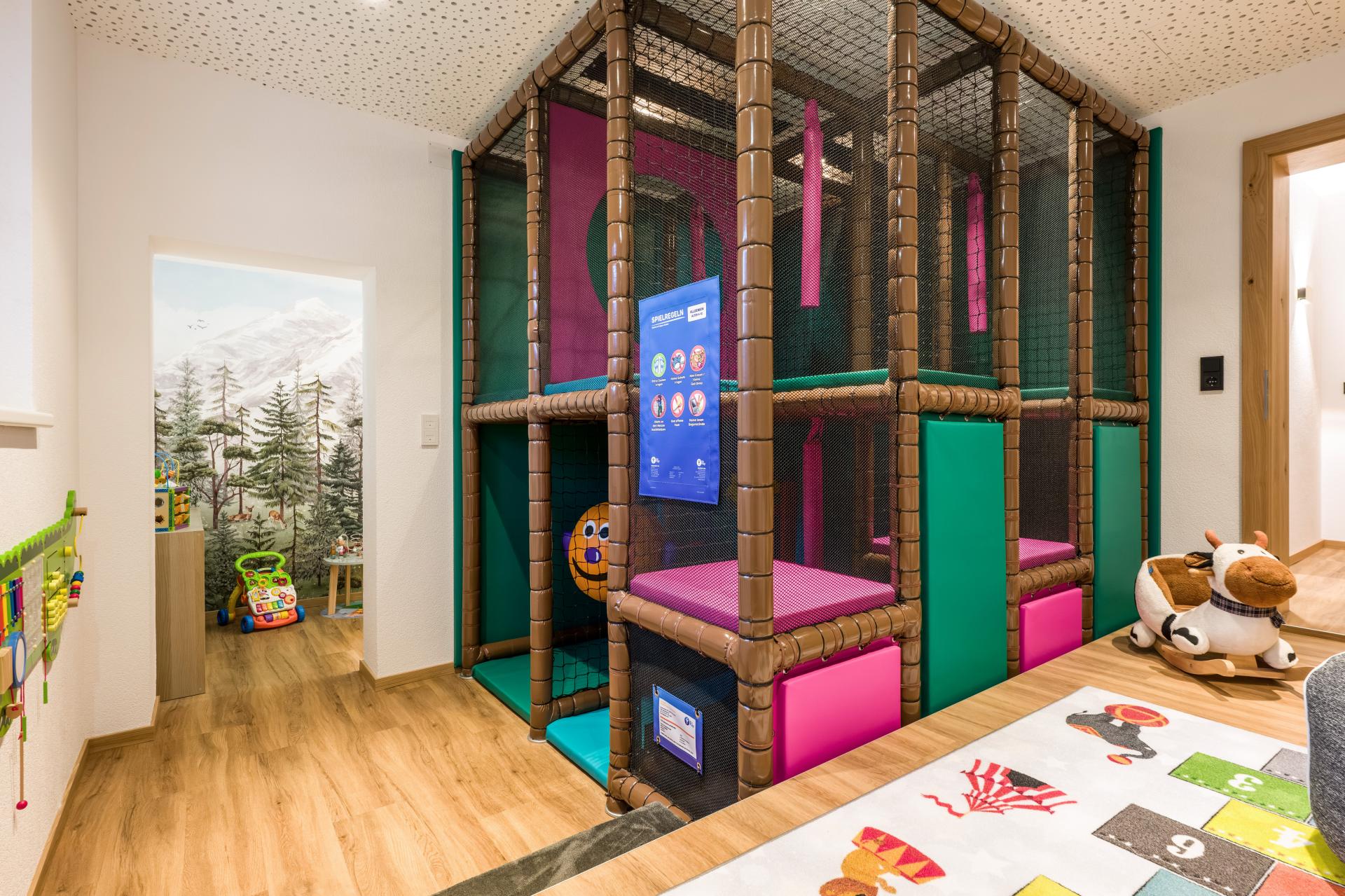 Indoor Spieleland im Appartementhotel Zugspitzhof
